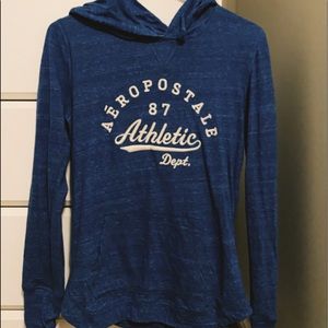 blue aeropostale pullover long sleeve
